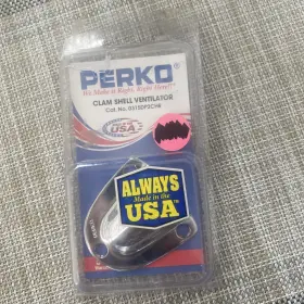 0315dp2chr Perko Marine Clam Shell Ventilator 2 Inch X Wire Cable Routing Vent Cover Ba14