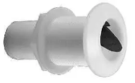 0333dp Perko Thru-hull Scupper With Recess Flapper For 1.5 Inch Hose 1-7/8 Mtg Hole