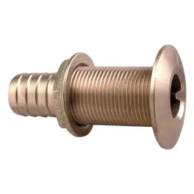 035006adpp Perko 1-5/16 Inch Hole Bronze Plain Thru-hull Fitting For 1-1/8 D Hose