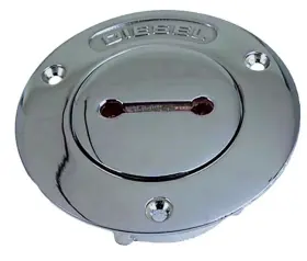 0528dpdchr Perko Non-vented Chrome Plated Bronze 1-1/2 Inch Diesel Deck Fill