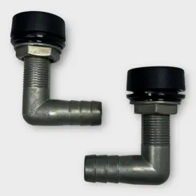 0571dp4blk Perko Gas Tank Vent With Swivel Elbow - 2 Pack