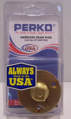Perko 066510969374 Garboard Drain Plug Assy Cast Bronze/brass 0714dp1plb