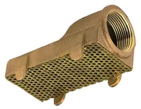 Perko 085226226083 0721000plb Boat Marine Bronze 1-1/4 Inch Horizontal Bilge Pump Strainer Pickup