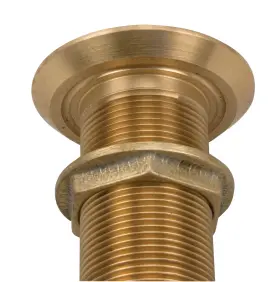 Perko 085226342356 Thru-hull Connection For 1- 1/4 Inch Pipe Cast Bronze - #0331dp7plb New