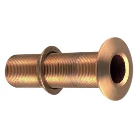 Perko 085226342387 1-5/16 Inch Hole Bronze Extra Long Thru-hull Fitting For 1 Npt Pipe