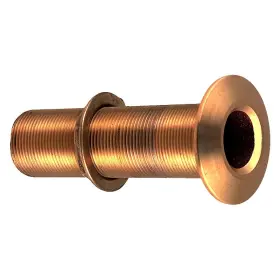Perko 085226342394 1-5/8 Inch Hole Bronze Extra Long Thru-hull Fitting For 1-1/4 Npt Pipe