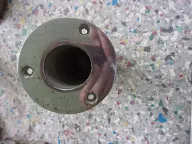 219dp3chr Perko Flush Stern Flag Pole Socket 1-1/4 Inch Chrome Plated Cast Bronze Used Usa