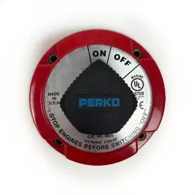 42029 Perko Medium Duty Battery Disconnect Shut Off/on - 250 Amp Continuous 12-32vdc