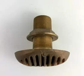 Wic85771 Perko 8577 Strainer Intake 1 Inch - Bronze Round 3.5 Top