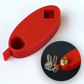 Plugkeyper 795847117621 Boat Drain Plug Multi-purpose Key Float