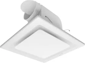 Pg-bf10-18b Powereng Bathroom Fan Ceiling Mount Exhaust Ventilation 141 Cfm 0.7 11.8inch White