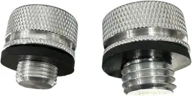 104.154 Push Industries 850053263620 Reproduction Drain Plug For 3/4ftft Or 5/8ftft Silver