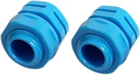 2pcsbluevent Qingrong Blue Breather Plug M12x1.5-10 Venting Screw In Vents For Solar Gps