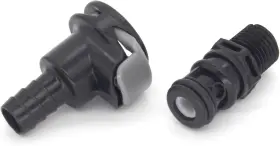 8838us6 Quickmarine 683370654556 Marine Universal Male Female Sprayless Connector For Black