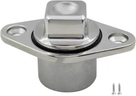 Ryshuisai-tt-1 Ranyuss Marine Grade Stainless Steel 316 Boat Fit 1-1/4in Hole Garboard Drain 1pc