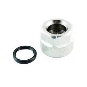 850-350n-2z8 Rareelectrical New Crankshaft Balancer Nut For Yamaha By Parts 850-350n