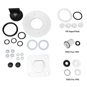 Raritan 085462044014 Ph And Phii Universal Repair Kit Complete Maintenance For Marine Toilet
