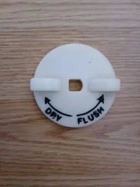 1209bw Raritan Marine Electric Toilet Ph2 Phe2 Valve Handle Dry/flush
