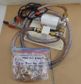 Up1-jr Reverso 12v Flexible Impeller Pump 7.4 Gpm Oil Change On/off Switch