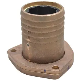 1048784 Rinker Boats Pn Buck Algonquin Bronze Triangular Marine Boat Shaft Log With Backing Plate