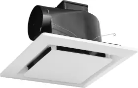 Rd-12-2g1 Roodike Bathroom Exhaust Fan For Ceiling Mount Household Bath 11.4 Inch X11.4 White