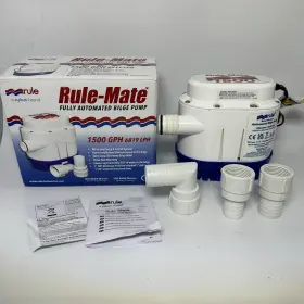 Rule 042237114198 Rm1500a Rule-mate Fully Automated Bilge Pump 1500 Gph 12 Volt