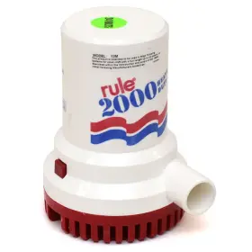 115123 Rule Boat Model 12 Bilge Pump 2000 Gph 24v