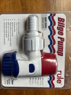 20da Rule 800gph Standard Bilge Pump - 12v