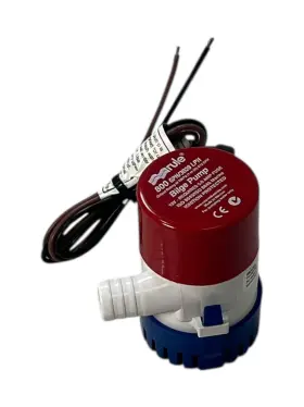 3028 Rule 20rm Bilge Pump 800 Gph Lph 12v 5a Fuse New Oem