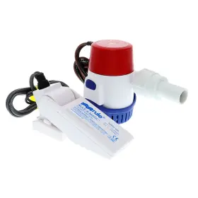 24da-35a Rule 360 Gph Standard Bilge Pump Kit With Float Switch 12v