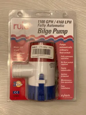 27s-gra Rule 1100 Gph Fully Automatic Bilge Pump