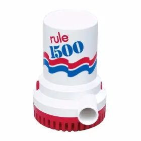 Rule 422370833024 Bilge Pump 1500 Gph 12 Volt Model 02 Non-automatic Submersible Md
