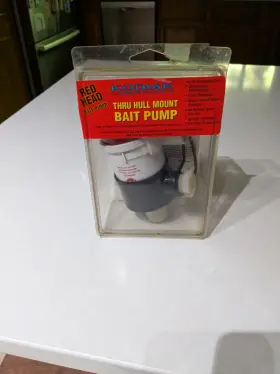 K-500 Rule Kodiak Red Head Bait Pump By