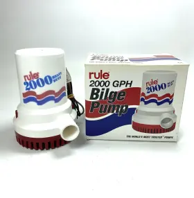 M-1124 Rule Model 10 2000 Gph Water Bilge Pump 12v