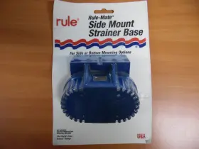 M-1542 Rule Rule-mate Side Mount Strainer Base Part # Model 99