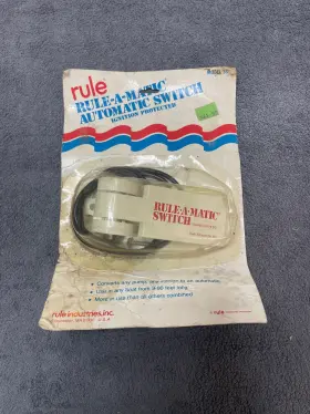 M-178 Rule M-178/10-79 New Rule-a-matic Float Switch Model 35 15amp
