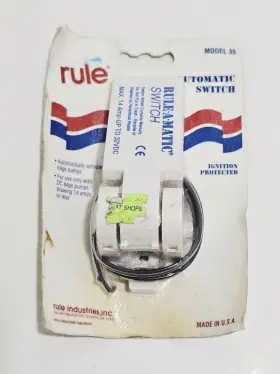 M-178 Rule Automatic Switch For Dc 14 Amp Or Less Bilge Pumps New