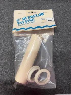 M357 Rule 6 Inch Overflow Fitting Marine Boat Drain Thru-hull New