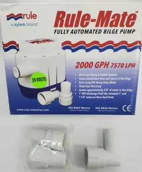 Rm2000-24 Rule Fully Automated 24 Volt Bilge Pump