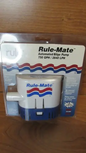 Rm750-24 Rule Rule-mate Fully Automated Bilge Pump 750 Gph 24v