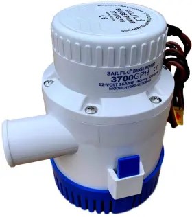 Sailflo 600291931092 High-performance 3700 Gph 12v Bilge Pump With 1-1/2 Inch Hose Outlet - Re
