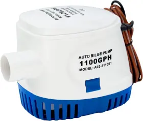 A02-111001 Sanuke 1100gph Automatic Submersible Bilge Pump 12v Marine With Float