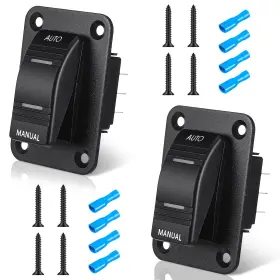 Fas-saysurey-0559 Saysurey 2 Sets Bilge Pump Switch On-off-on 3 Way Panel 12v/24v For