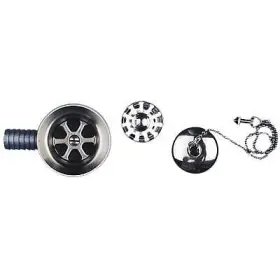 10308 Scandvik Sink Drain With Basket And Stopper