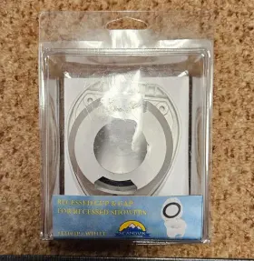 12104p Scandvik White Cup And Cap Recessed Shower New Best On Eb Free S H