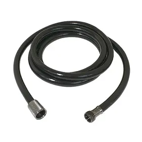 14032 Scandvik Black Shower Sprayer With 6ft Nylon Hose