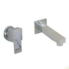 Sca-70502 Scandvik Elka Bulkhead Mixer And Spout - 4 3/4 Inch