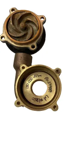 47378j Scot Raw Water Pump Head Assembly Bronze 1.25 X 1 Npt