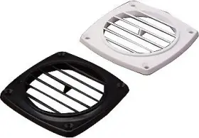 337426-1 Sea-dog Flush Thru Vent 4-15/16 Inch Black