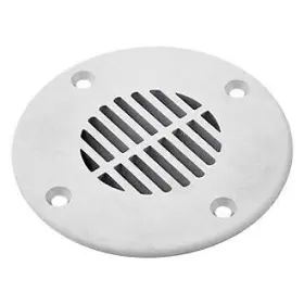 340021-1 Sea Dog 4-3/16 Inch O.d. White Molded Abs Deck Drain Cover Display